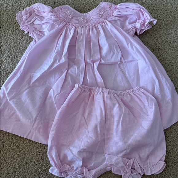 Petit Ami Other - Petit Ami Light Pink Baby Outfit